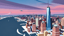 Different 3D art styles generated with Kling AI